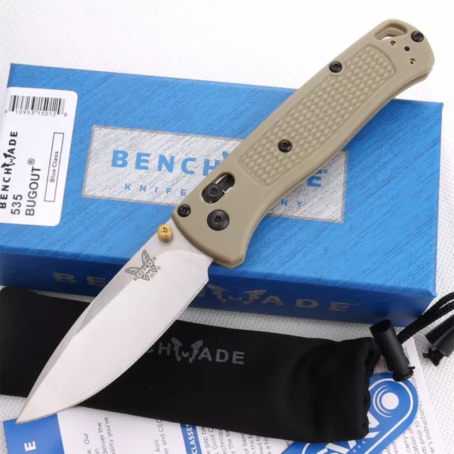 Benchmade Pocket Knife Folding Knives Camping Hunting Fishing Survival Tactical