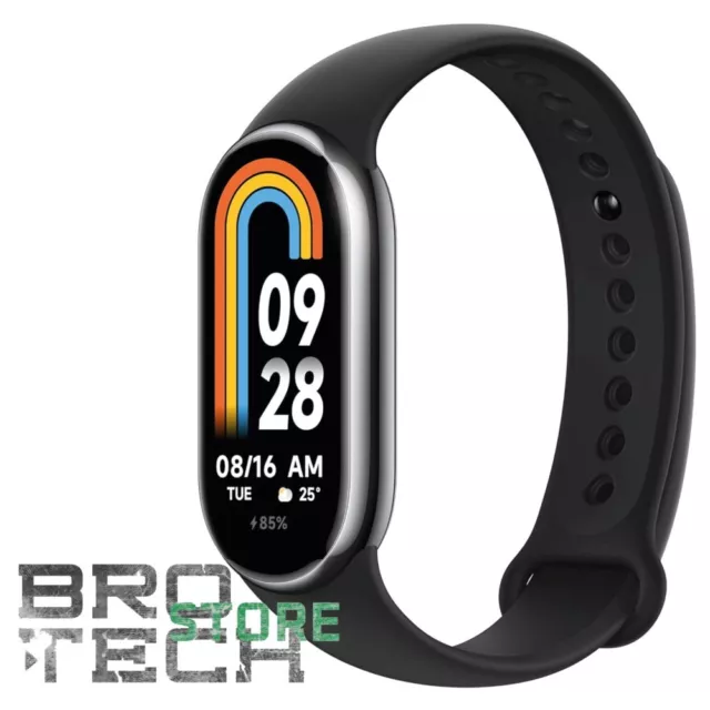 Smartwatch Xiaomi Smart Band 8 Black Nero Orologio Fitness Monitoraggio Salute