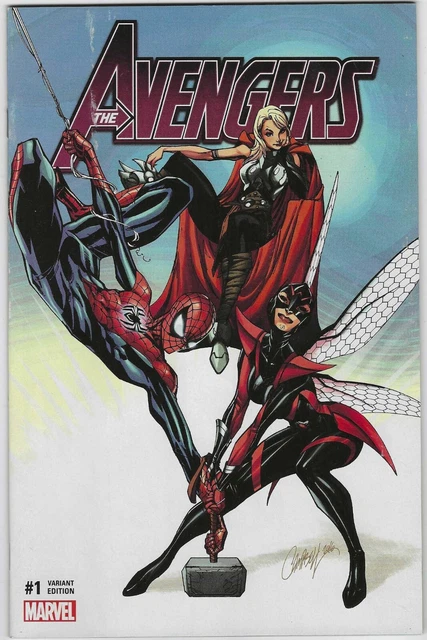 Avengers 1 J Scott Campbell Comicxposure Exclusive Variant 2016