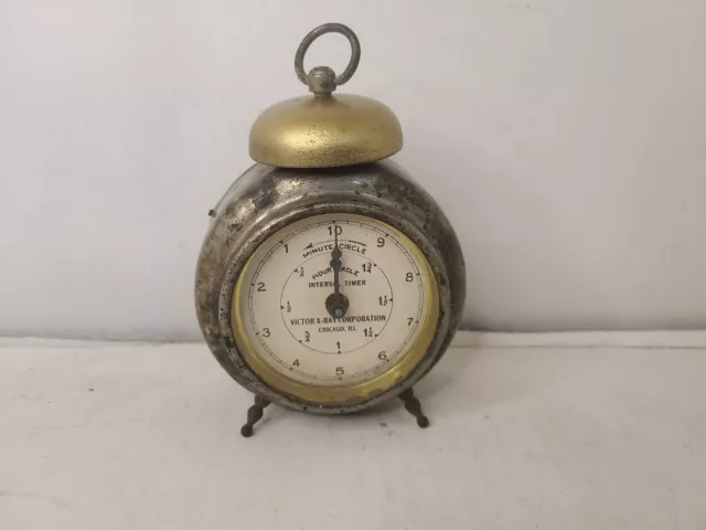 Interval Timer Victor X-Ray Corporation Chicago Illinois works ticks and rings