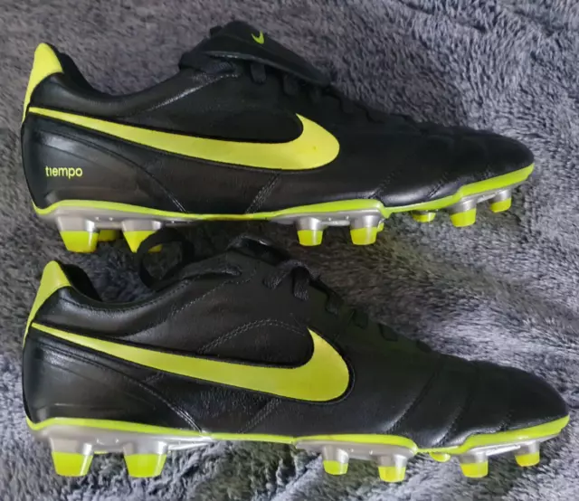 Nike Tiempo Legend Schmankerl - Fußballschuhe Unisex schwarz/grün, EUR Größe 46