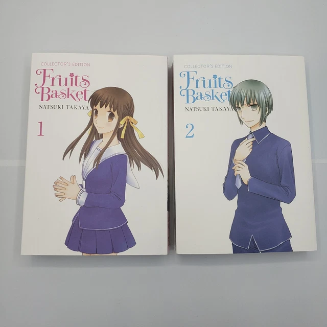 FRUITS BASKET COLLECTOR'S Edition Vol. 1 & 2 Manga Book English