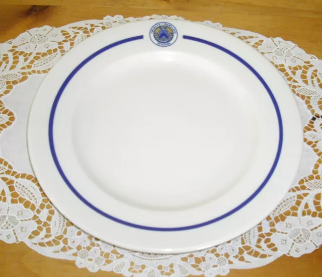 Vintage Syracuse China RESTAURANT 9 7/8" Plate ~ TRINITY-PAWLING SCHOOL ~