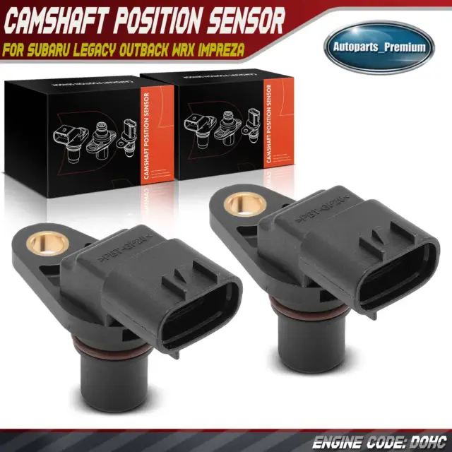 2x Camshaft Position Sensor for Subaru Legacy Outback WRX Impreza Forester Scion