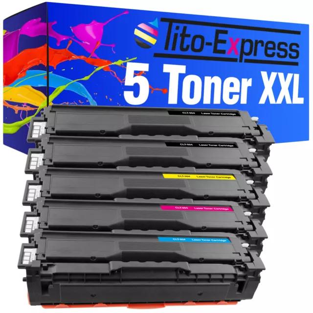 5 Toner XXL PlatinumSerie für Samsung Xpress C 1810 W C 1860 C 1860 FW Premium L