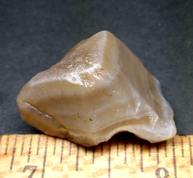 Lake Superior Agate 0.42 oz 'RARE WHITE BANDING' Rough Minnesota Gem - upnorth