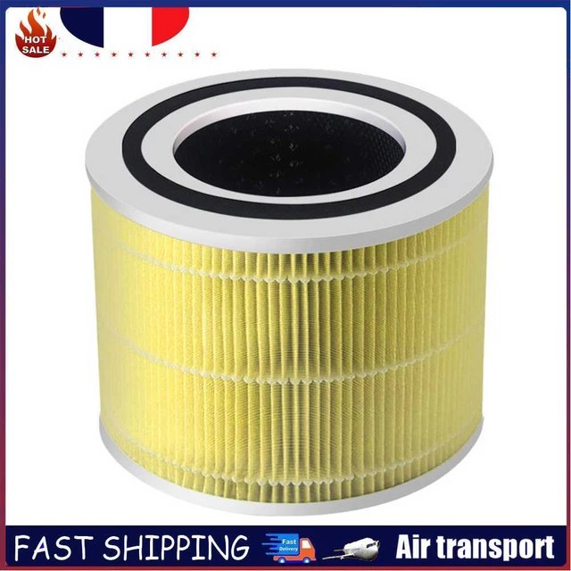 Air Purifier Filter for Levoit Core 300-RF Filter Replacement Part (Yellow)