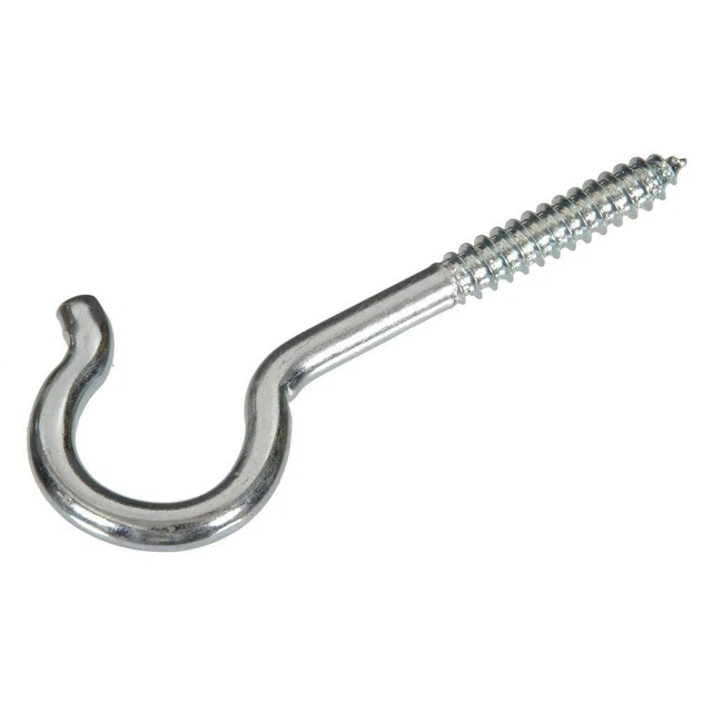 National N220-491 N136-510 N246-231 Ceiling Hook 4-7/16" Zinc Plated Steel Bulk