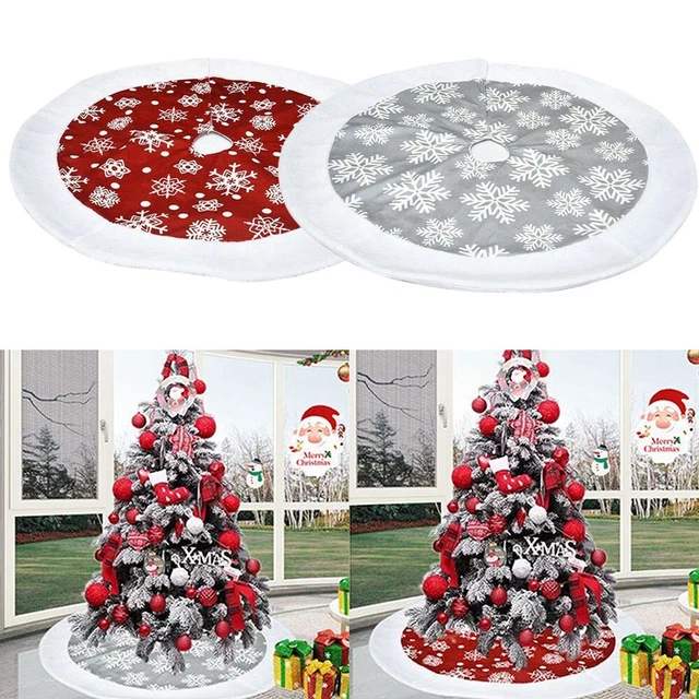 Gonna albero di Natale diametro 100 cm perfetta per alberi reali e artificiali
