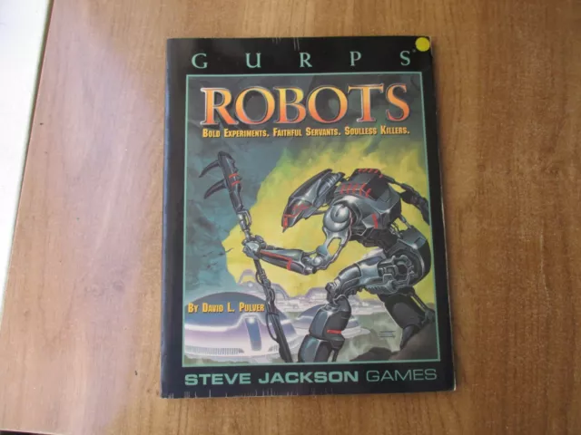 Gurps  Robots  Steve Jackson Games Rpg Sb Vgc