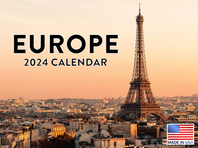 Europe 2024 Wall Calendar