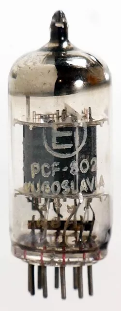 TUBE: Elektronenröhre (TV) PCF802 Ei Yugoslavia  [624]