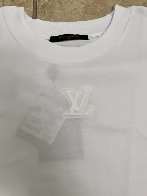 Louis Vuitton Embossed Cotton T-shirt - LT01