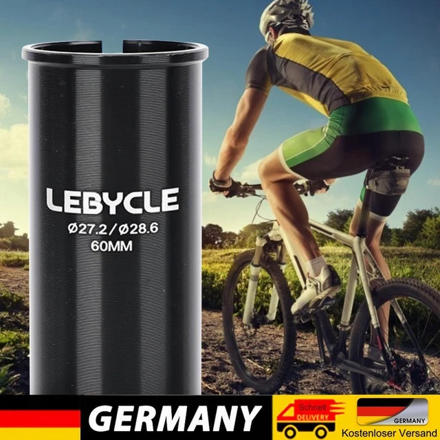 Reggisella Per Bicicletta In Alluminio - Diametri 24.4/27.2/31.6mm, Regolabile, Nero - Foto 10