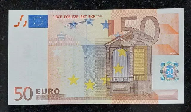 Billet de Banque/Banknote 50 euros 2002 W. Duisenberg FRANCE U L002A3  SPL+