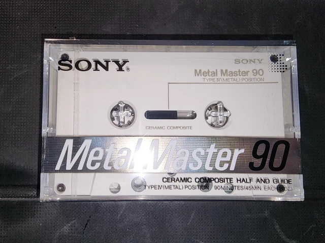 Sony Metal Cassette Tape Master 90 Deck Edition