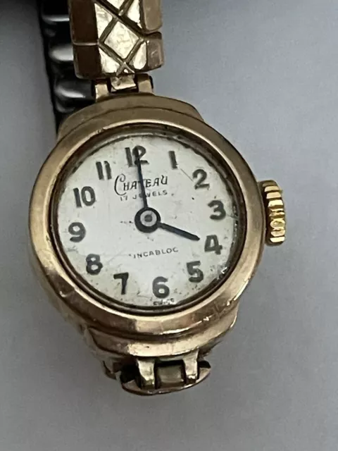 Antique Ladies Watch Chateau 17 Jewels