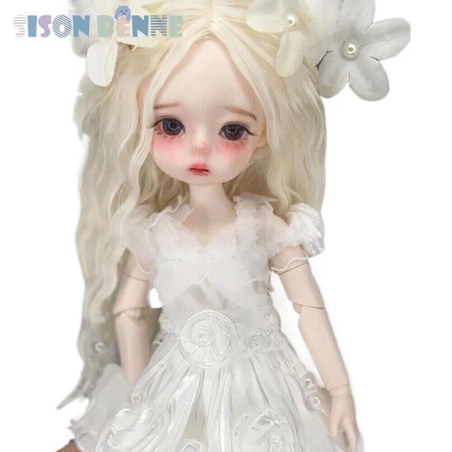 Poupée BJD 60cm 1/3 SISON BENNE, Cheveux Coiffés, Articulée