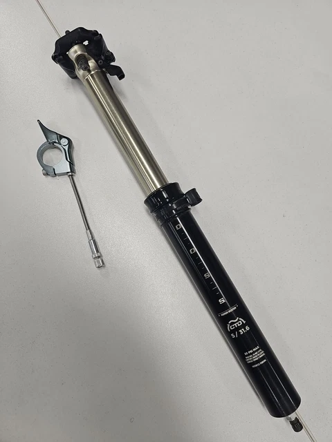 Fox DOSS Dropper Seat Post 31.6 External Routed 150mm Drop Remote Lever Included