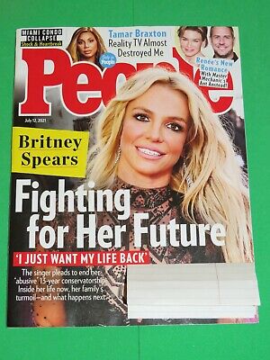 People Magazine July 12Th 2021 Britney Spears Exclusive Fighting For Her Future