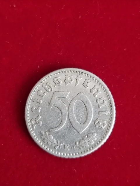 Deutschland 3. Reich 50 Pfennig 1940 E
