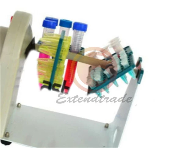 NEW Lab Compact Tube Mixer 4D Rotating Mixing Apparatus Swing Rocker 40W 220V