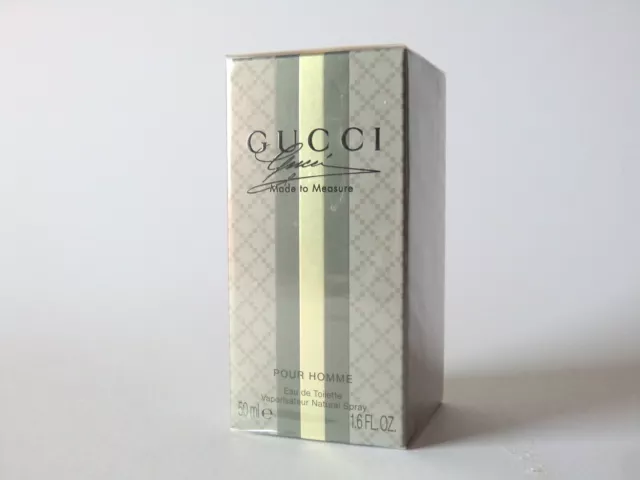 Gucci Made to Measure Pour Homme EDT Nat Spray 50ml - 1.6 Oz BNIB Sealed