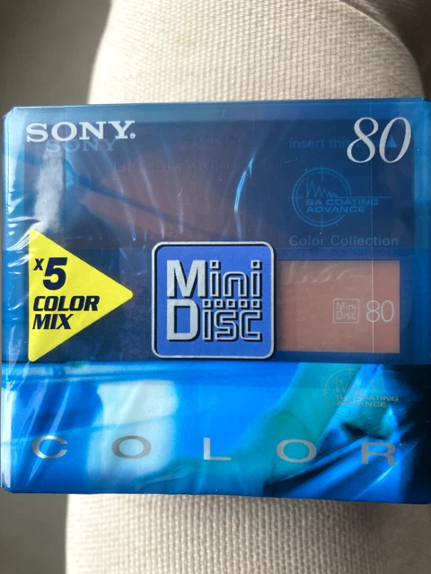 SONY - MD 80 min / Blue / Minidisc / nové | Aukro
