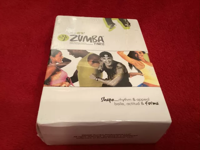 Zumba Fitness Latin Workout Routine - 4 Disc DVD Box Set,New /sealed.