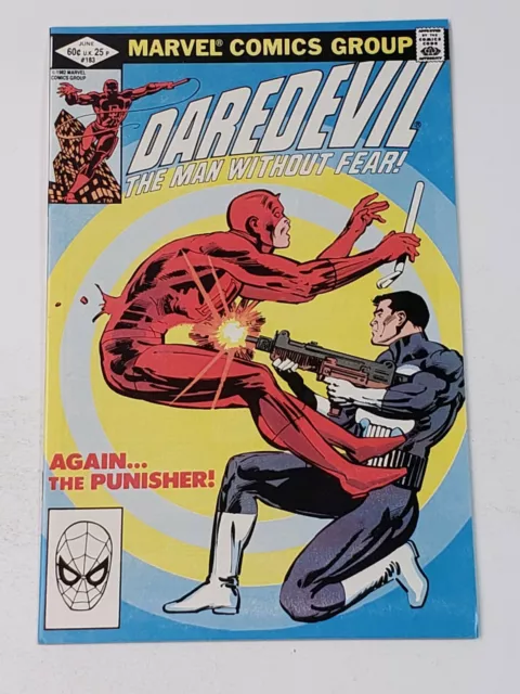 Daredevil 183 Marvel Comics Frank Miller 1st Battle vs Punisher Bronze Age 1982