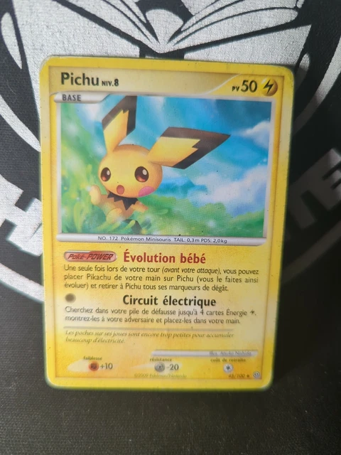 Pokemon Card - Picchu 44/100 - Uncommon - Diamond Pearl Tempete