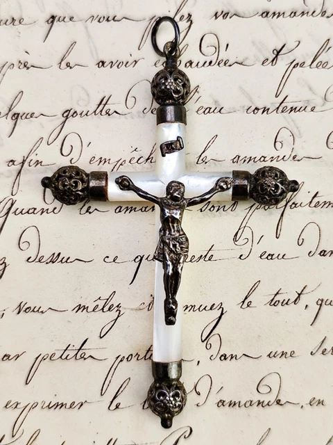 Croix De Pendentif En Argent 925/1000 Poinçonné Sanglier - Dimensions 30x19 Mm (Hors Bélière), Occasion
