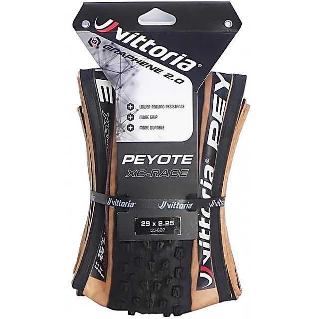 PNEU VITTORIA PEYOTE XC Race 29x2 25 Graphene 2.0 Tubeless Ready