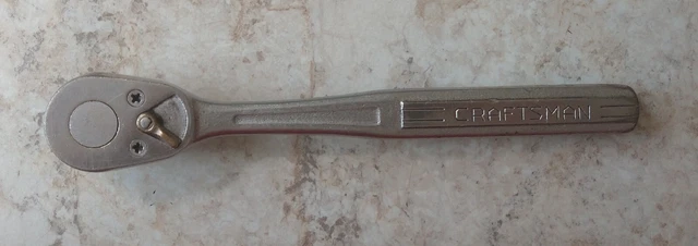 Craftsman Vintage Box Head  1/2 Ratchet =V= Series USA  40's & 50's