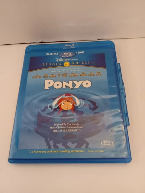 PONYO DVD ANIME Movie Region 4 Studio Ghibli Collection 2 Disc Set $10.