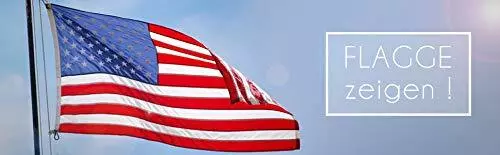 Bandera Bandera EE. UU. 90X150cm Bandera Americana Decoración Bandera Hisada América Ojales 2