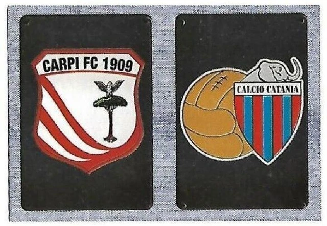 N. 578 SCUDETTO Carpi Calcio Catania Calciatori Panini 2014 15 EUR 1