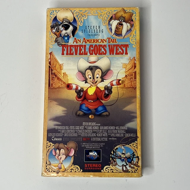AN AMERICAN TAIL - Fievel Goes West VHS 1991 Steven Spielberg EUR 3,38 ...