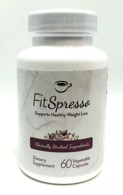FitSpresso 60 Capsules New/Sealed - EXP 2/2026 Fit Spresso Weight Loss