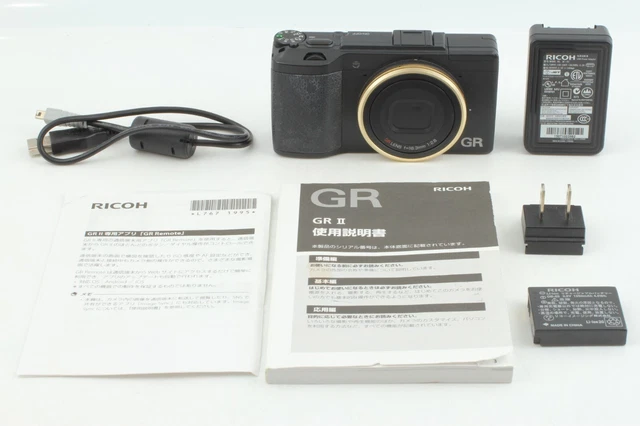SH:000087【NEAR MINT+++】 Ricoh GR Digital II 16.2MP Black Compact Camera JAPAN 2