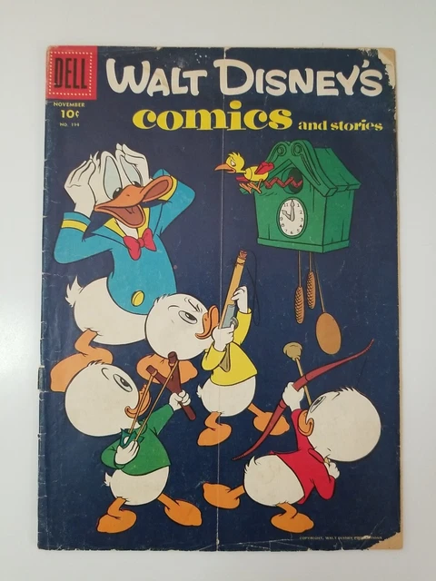 Walt Disney's Comics and Stories #194 (Nov 1956, Dell) - Barks