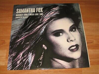 Samantha Fox - Naughty Girls (Need Love Too) 12" Vinyl Single
