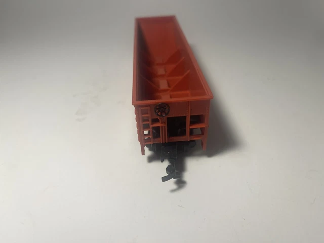 BACHMANN DELAWARE & HUDSON D & H 12312, Coal Hopper Car, Red (9686) Vintage 3