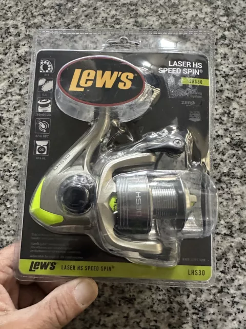 LEW'S LASER HS Size 20 Spinning Fishing Reel $29.99 - PicClick