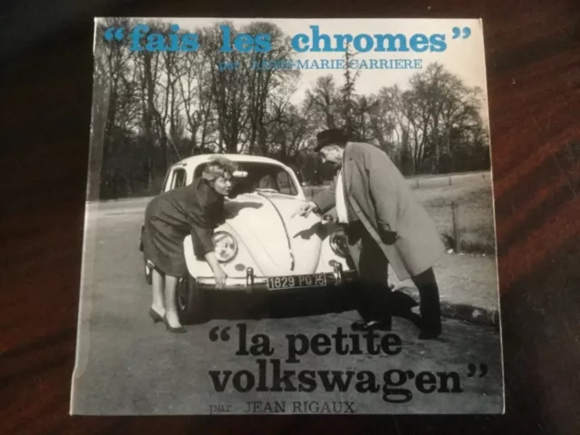 ¤¤ Rare vinyle 45T promotionnel LA PETITE VOLKSWAGEN / Coccinelle années 60 ¤¤