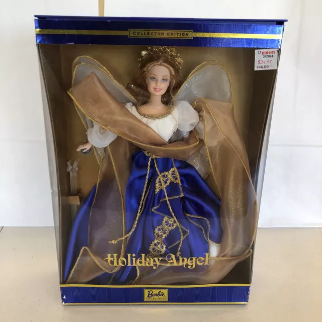 HOLIDAY ANGEL BARBIE Doll Collector Edition 2000 Mattel 28080