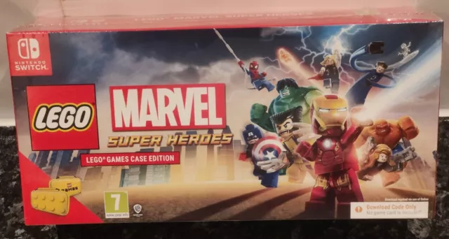 LEGO Marvel Superheroes Case Bundle *Code in a Box*  Nintendo Switch BNIB Pegi 7