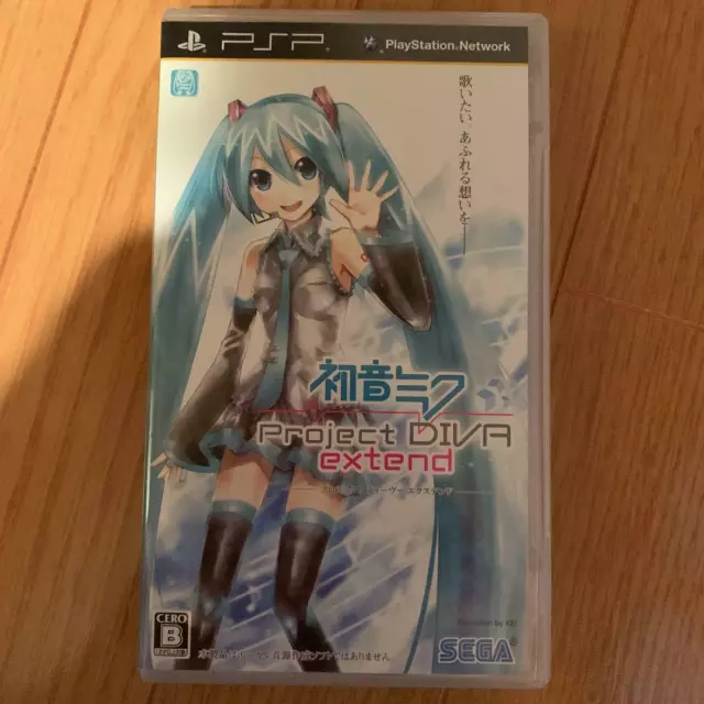 PSP Hatsune Miku Project Diva 4974365900700