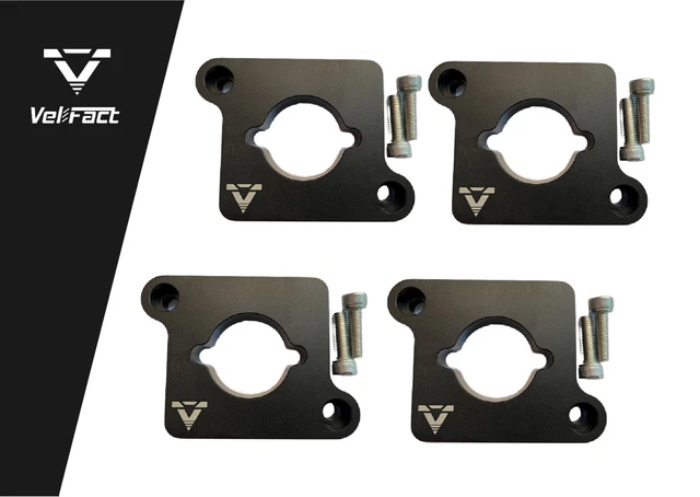 1.8T 2.7T Audi VW SEAT Zündspulen Adapter Aluminium Alu CNC gefräst Velfact 1.8T 2.7T Audi VW SEAT Zündspulen Adapter Aluminium Alu CNC gefräst Velfact
