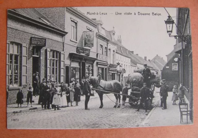 Mont A Leux ( Mouscron ) Une Visite A La Douane Belge Estaminets A La Botte D'or